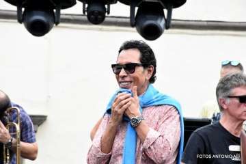 Concierto de José Vélez en Guía de Gran Canaria (Foto TA)